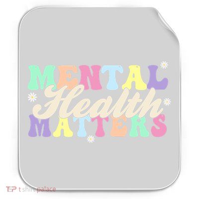 Mental Health Matters Permanent Decal Sticker