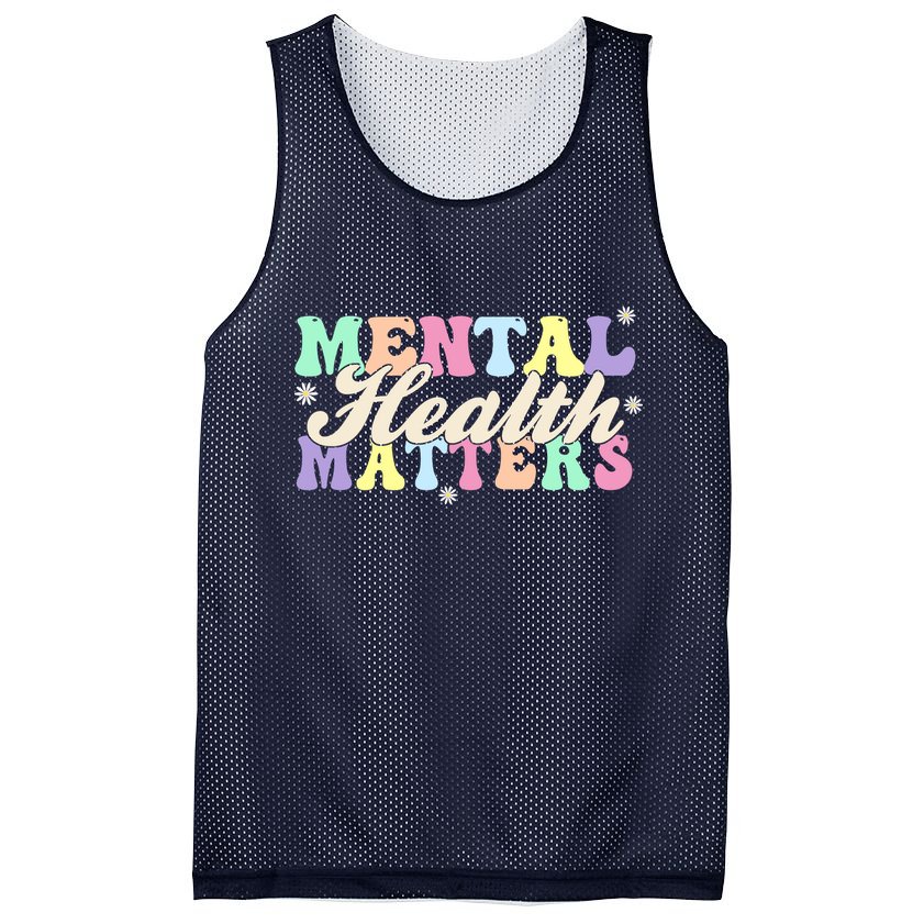 Mental Health Matters Mesh Reversible Basketball Jersey Tank