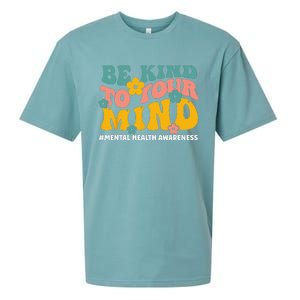 Mental Health Matters End The Stigma Mental Health Awareness Sueded Cloud Jersey T-Shirt