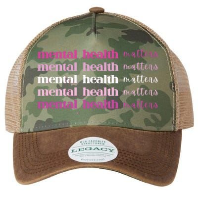 Mental Health Matter Legacy Tie Dye Trucker Hat