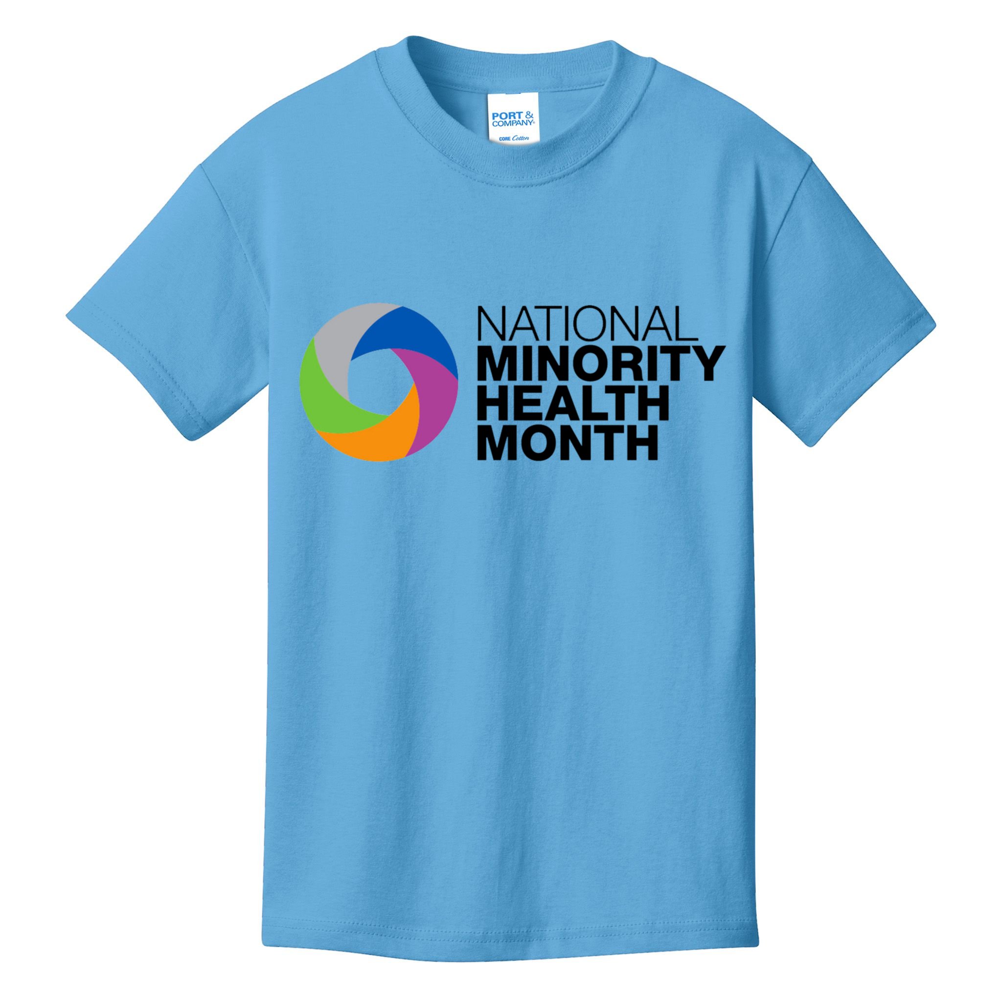 Minority Health Month Gift Cool Gift National Minority Health Month Cool Gift Kids T-Shirt