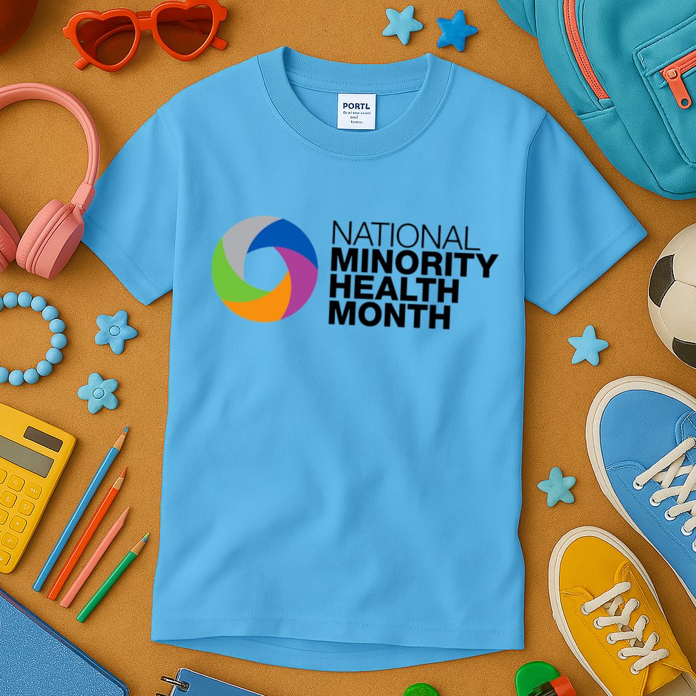 Minority Health Month Gift Cool Gift National Minority Health Month Cool Gift Kids T-Shirt