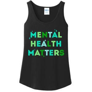 Mental Health Matters For Mental Health Awareness Month Ladies Essential Tank