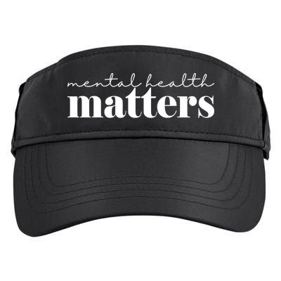 Mental Health Matters Awareness Adult Drive Performance Visor