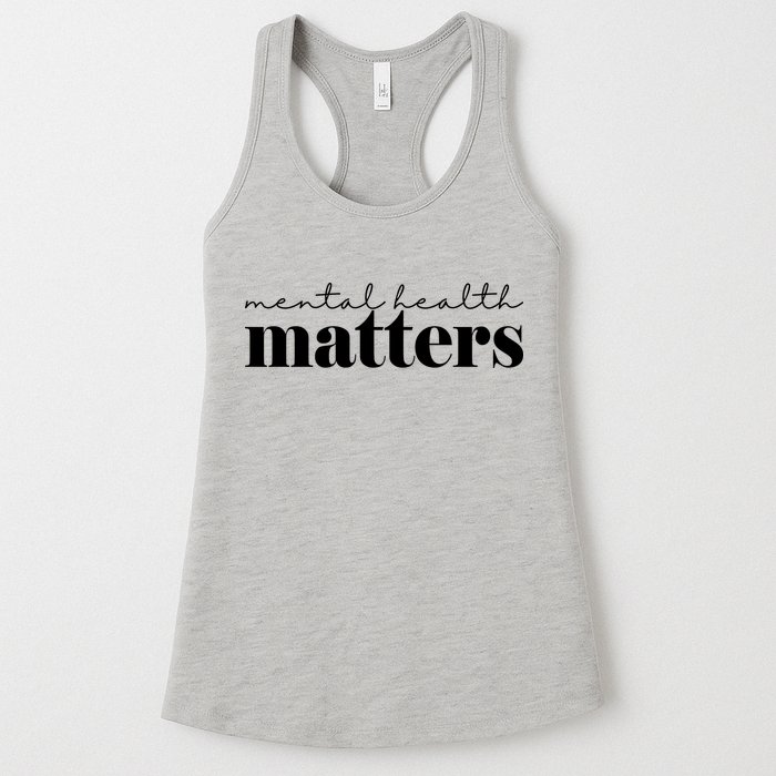 Mental Health Matters Awareness Womens Tank Top