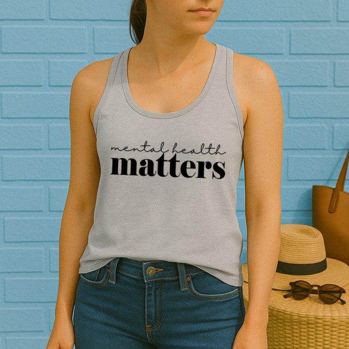 Mental Health Matters Awareness Womens Tank Top