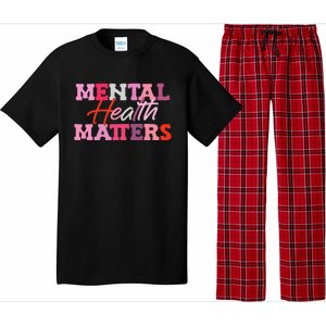 Mental Health Matters National Stress Awareness Month Pajama Set