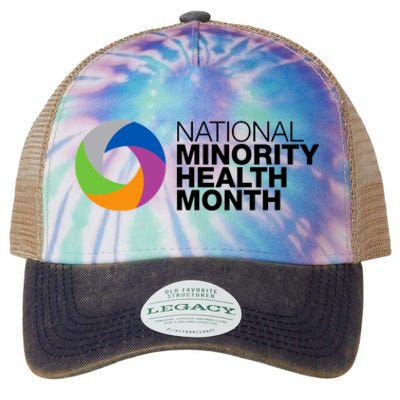 Minority Health Month Gift National Minority Health Month Great Gift Legacy Tie Dye Trucker Hat