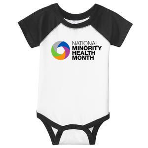 Minority Health Month Gift National Minority Health Month Great Gift Infant Baby Jersey Bodysuit