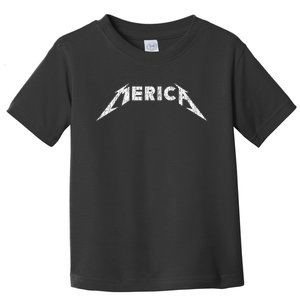 Merica Heavy Metal Style America Toddler T-Shirt