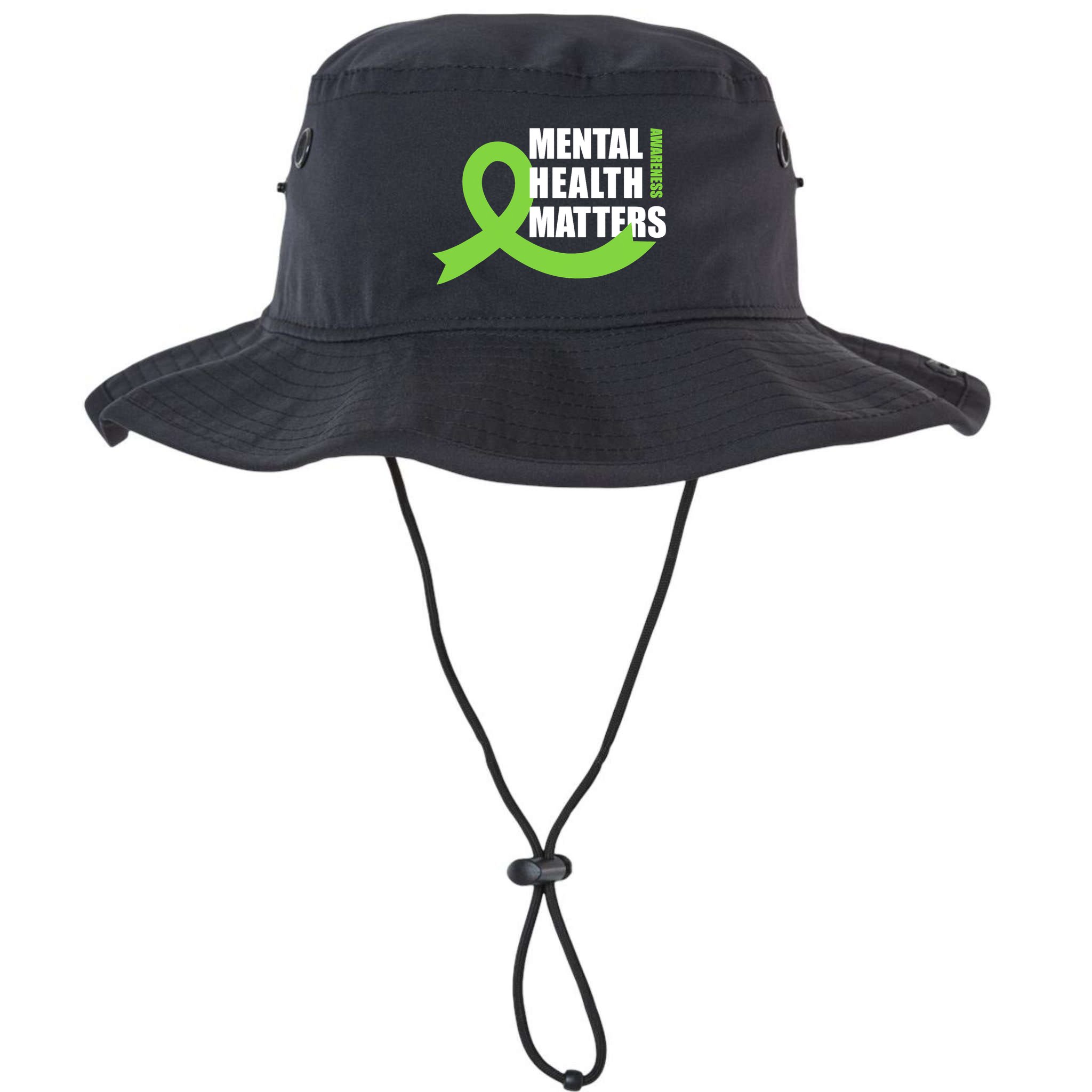 Mental Health Matters Quotes Health Awareness End The Stigma Bucket Hat