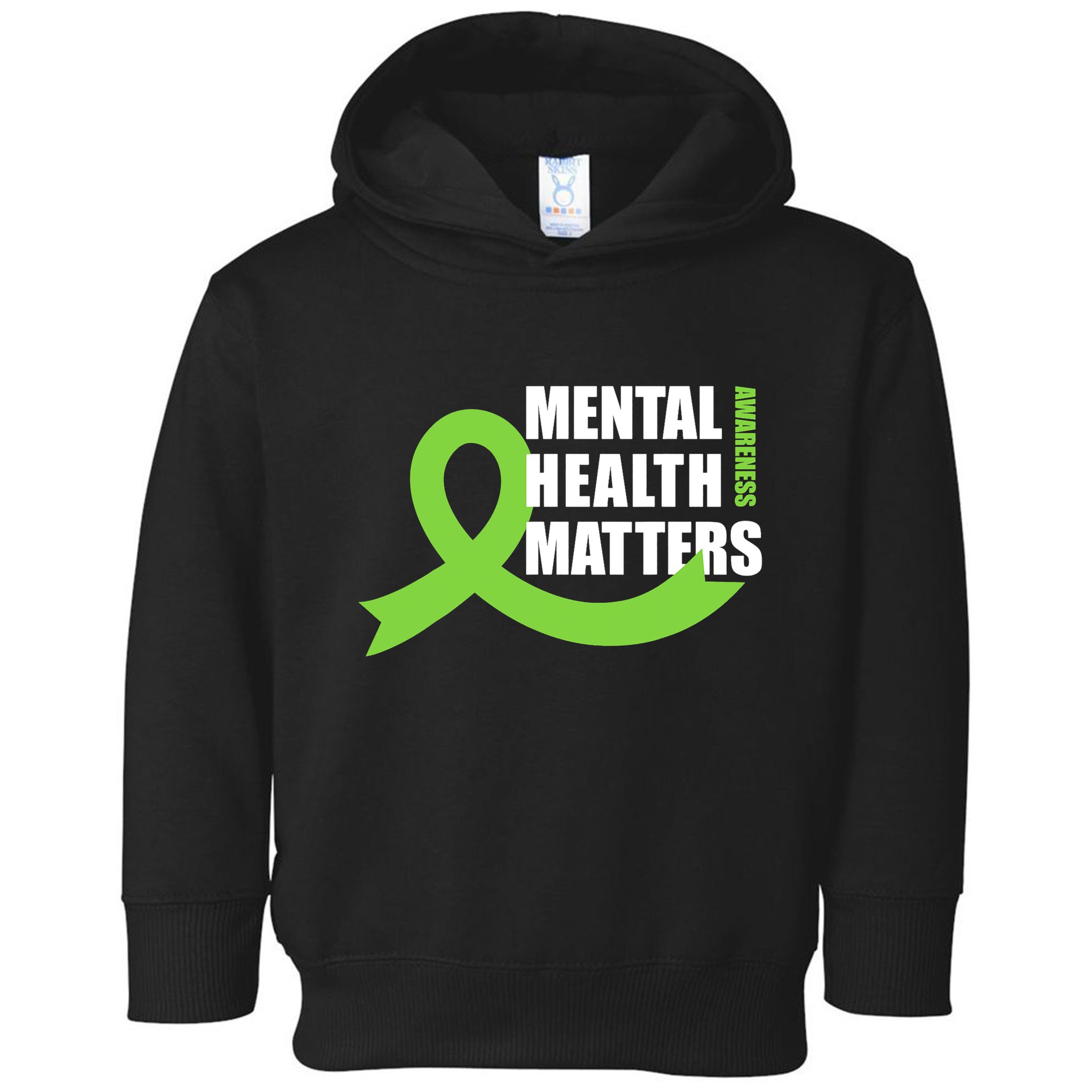 Mental Health Matters Quotes Health Awareness End The Stigma Toddler Hoodie