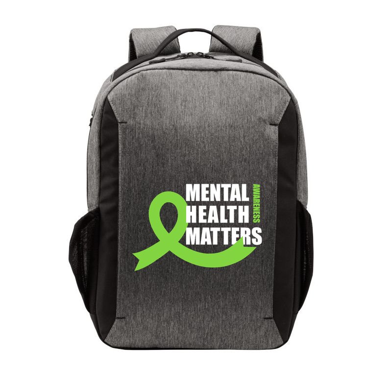 Mental Health Matters Quotes Health Awareness End The Stigma Vector Backpack