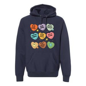 Mental Health Matters You Are Enough Self Care Awareness Premium Hoodie