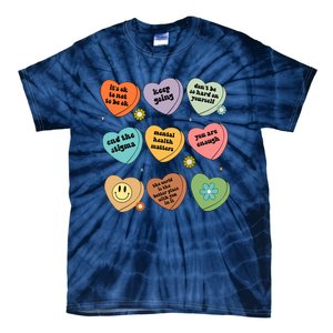 Mental Health Matters You Are Enough Self Care Awareness Tie-Dye T-Shirt