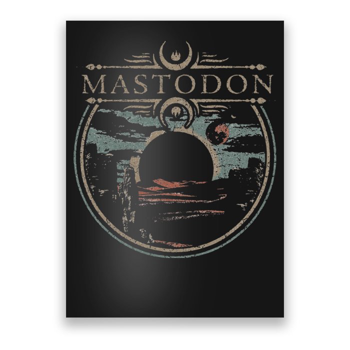 Mastodon Horizon Poster