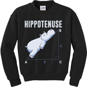 Mathematics Hippotenuse Maths Set of Pythagora's Geometry Kids Sweatshirt