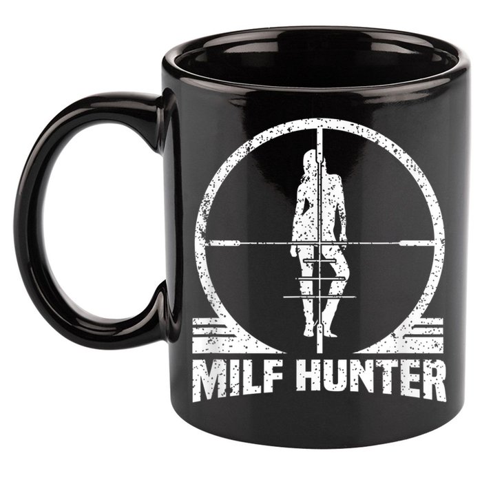 MILF Hunter 11oz C Handle Ceramic Mug