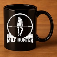 MILF Hunter 11oz C Handle Ceramic Mug