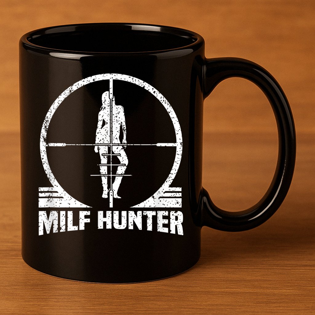 MILF Hunter 11oz C Handle Ceramic Mug
