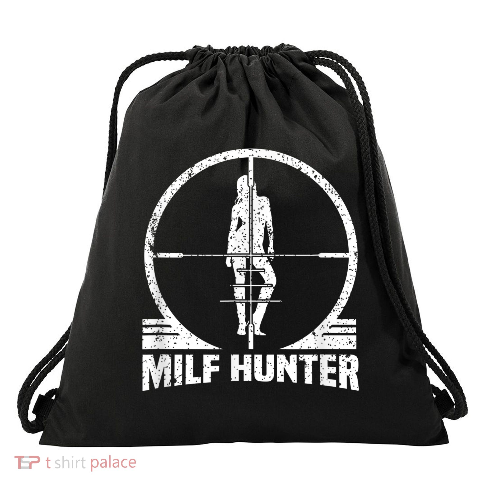 MILF Hunter Drawstring Bag