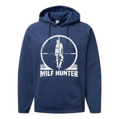 MILF Hunter Performance Fleece Hoodie