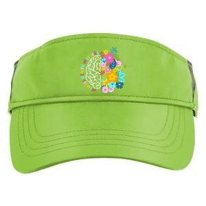 Mental Health Matters Plant Lovers Gardening Adult Drive Performance Visor