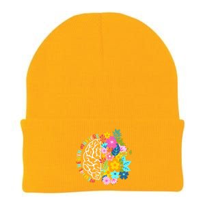 Mental Health Matters Plant Lovers Gardening Knit Cap Winter Beanie