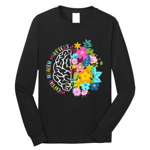 Mental Health Matters Plant Lovers Gardening Long Sleeve Shirt