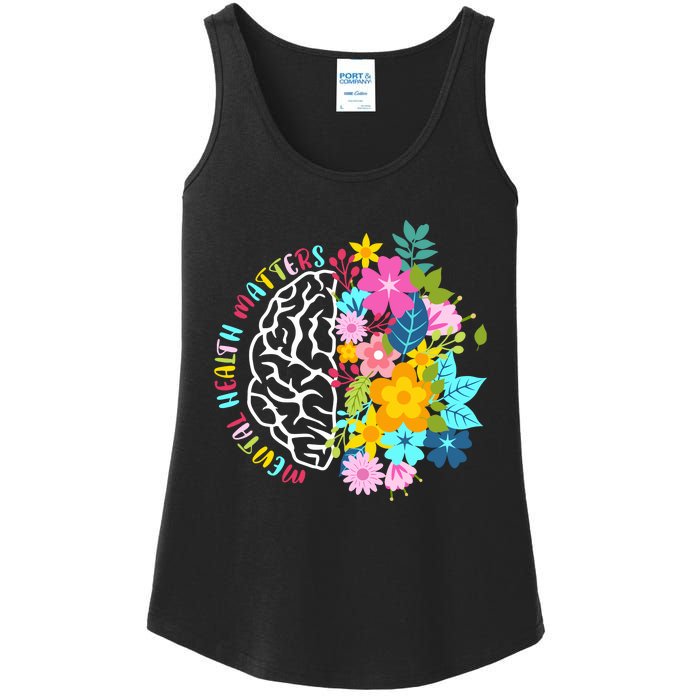 Mental Health Matters Plant Lovers Gardening Ladies Essential Tank