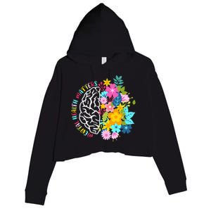 Mental Health Matters Plant Lovers Gardening Crop Fleece Hoodie