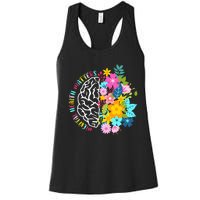 Mental Health Matters Plant Lovers Gardening Women's Racerback Tank