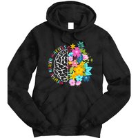 Mental Health Matters Plant Lovers Gardening Tie Dye Hoodie