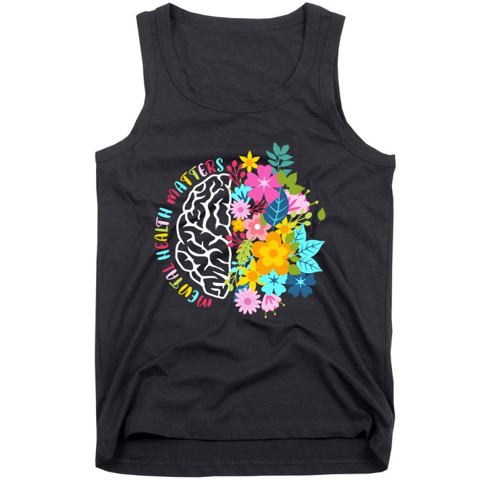 Mental Health Matters Plant Lovers Gardening Tank Top