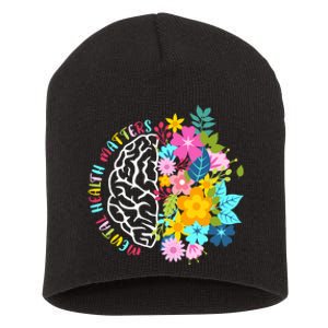 Mental Health Matters Plant Lovers Gardening Short Acrylic Beanie