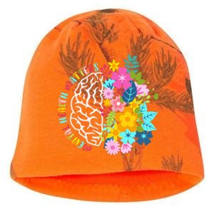 Mental Health Matters Plant Lovers Gardening Kati - Camo Knit Beanie