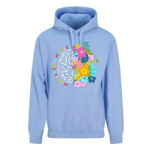 Mental Health Matters Plant Lovers Gardening Unisex Surf Hoodie