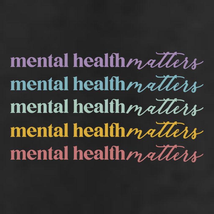 Mental Health Matters 7 Panel Mesh Trucker Snapback Hat