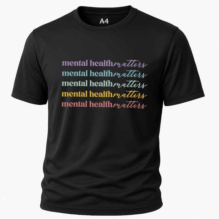 Mental Health Matters Cooling Performance Crew T-Shirt