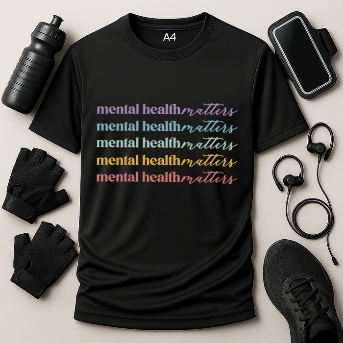 Mental Health Matters Cooling Performance Crew T-Shirt