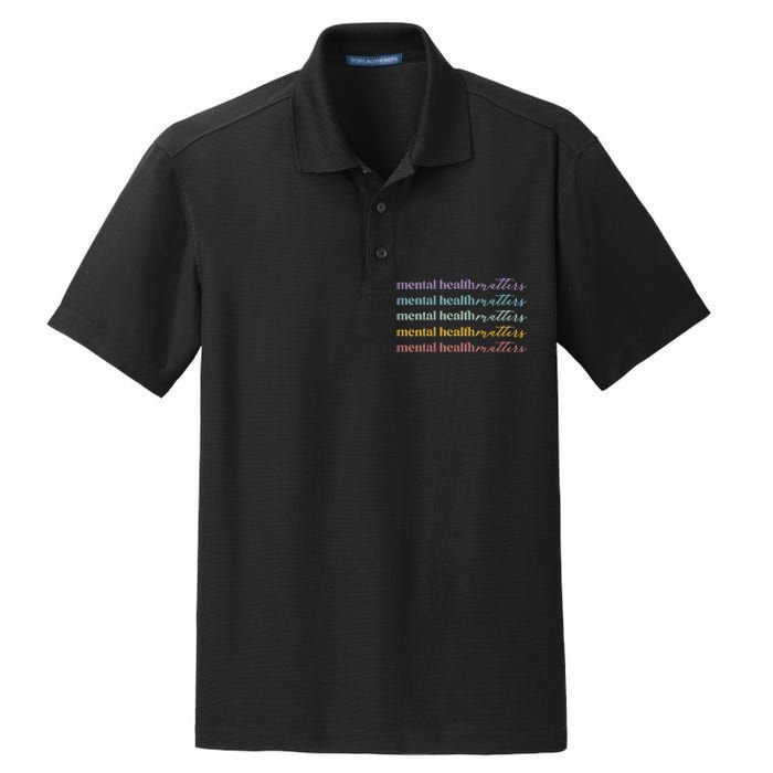 Mental Health Matters Dry Zone Grid Polo