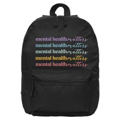 Mental Health Matters 16 in Basic Backpack