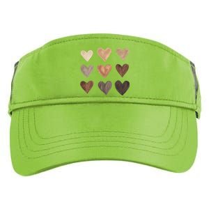 Melanin Hearts Adult Drive Performance Visor