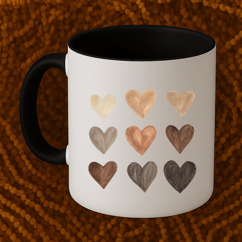 Melanin Hearts Mug