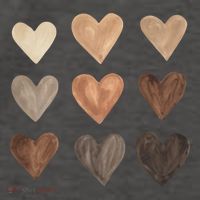 Melanin Hearts Vector Backpack
