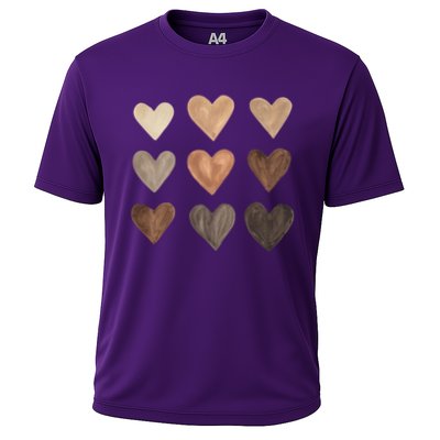 Melanin Hearts Performance Shirt