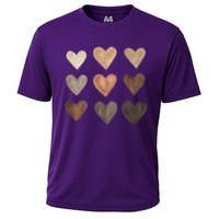 Melanin Hearts Cooling Performance Crew T-Shirt