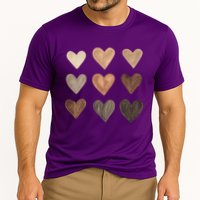 Melanin Hearts Cooling Performance Crew T-Shirt