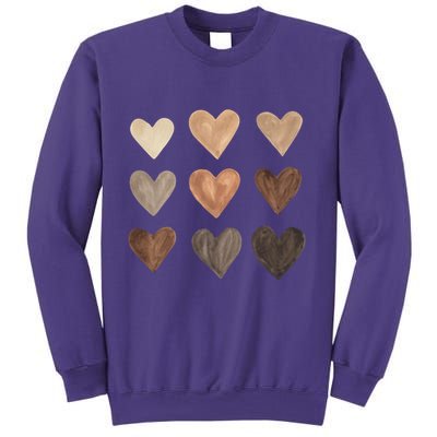 Melanin Hearts Sweatshirt