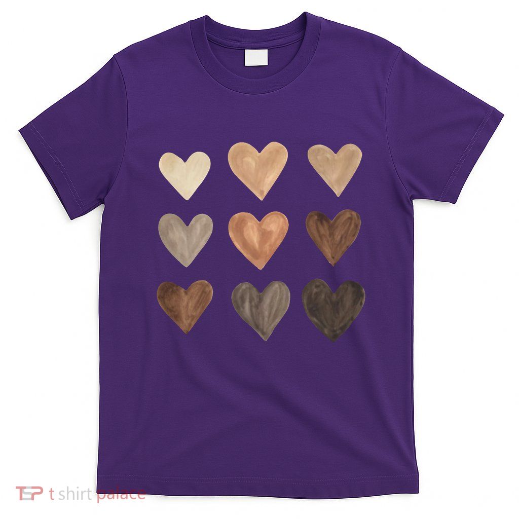 Melanin Hearts T-Shirt